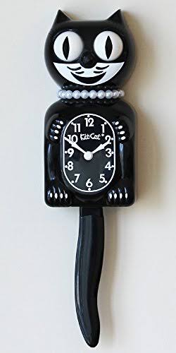 Black Cat Clock U172