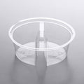 4 oz Divided Clear Pet Wide Parfait Insert R35674