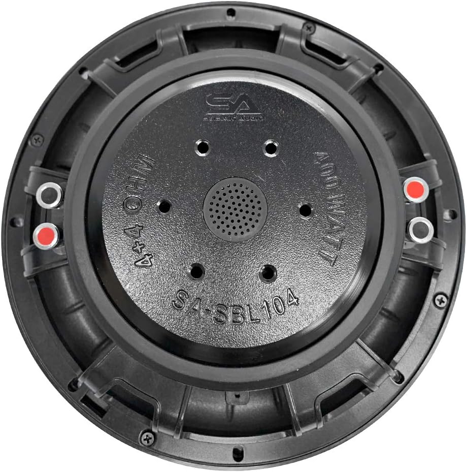 10 Inch Dual 4 Ohm Car Audio Subwoofer R929