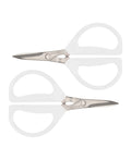 White Kitchen Scissors 2-Pack I47357
