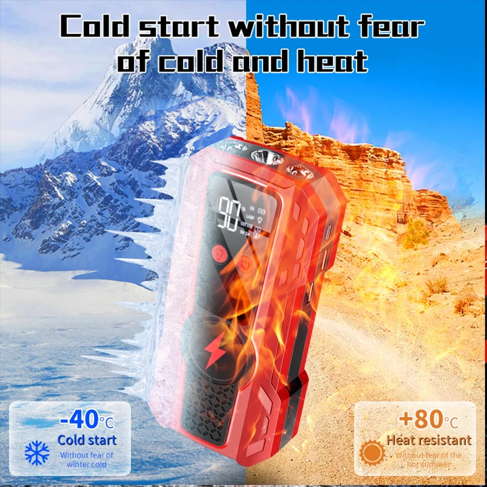 5000A Peak 12V Car Jump Starter with LCD Display H5974