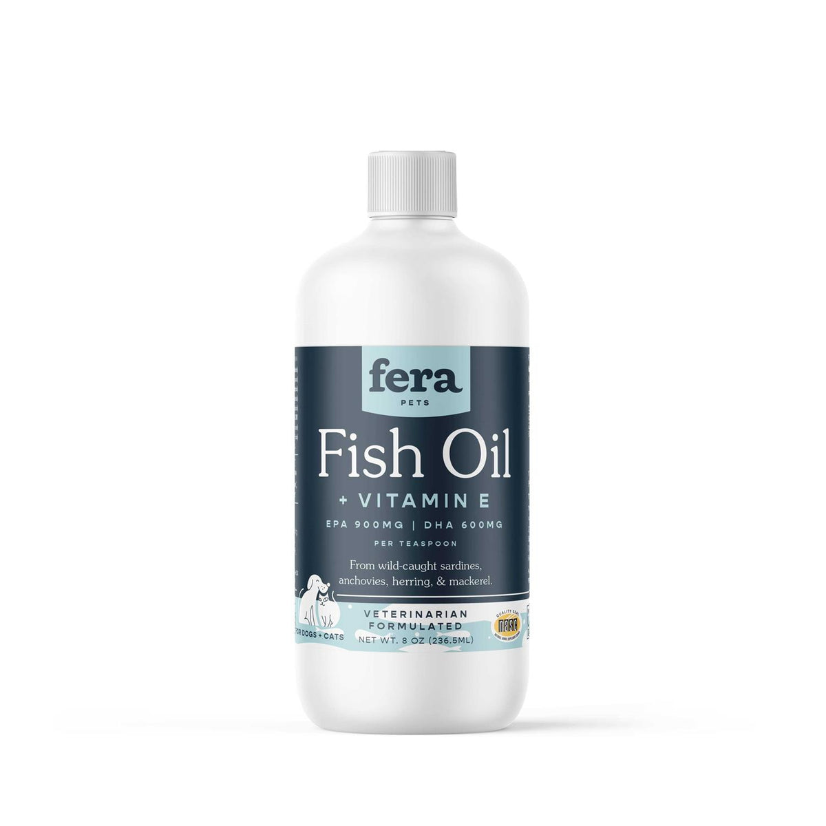 Fish Oil + Vitamin E Supplement for Dog & Cat X624
