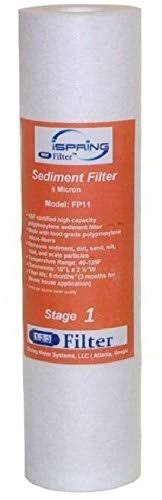 1 Micron Sediment Filter Cartridges 10 by 2.5-Inch 25-Pack R2701