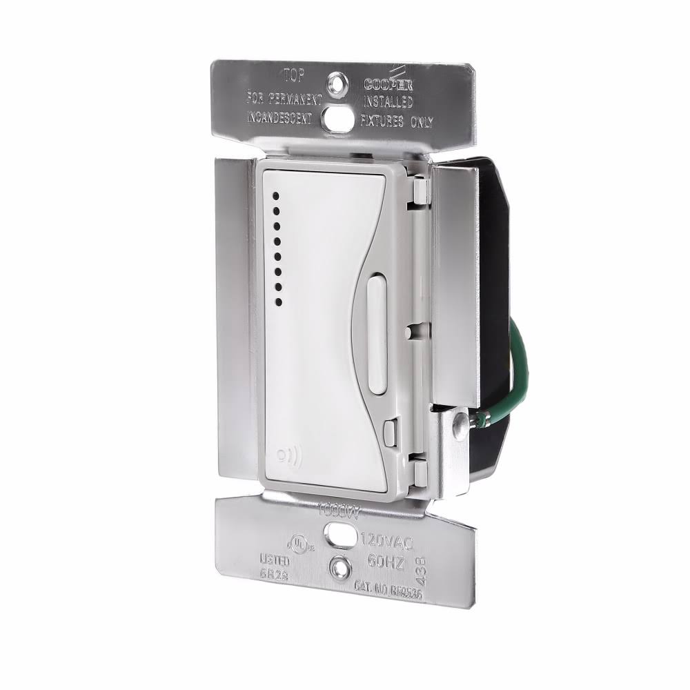 1000W Incandescent Smart Dimmer System, Alpine White Y3558