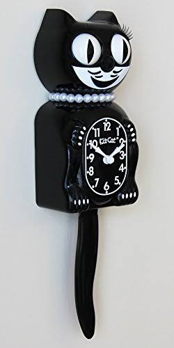 Black Cat Clock U172