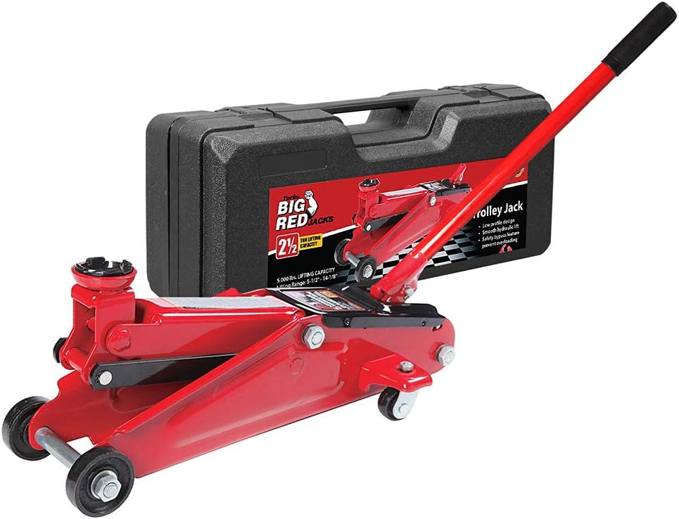 1.5 Ton Hydraulic Trolley Floor Jack with Storage Case I496861