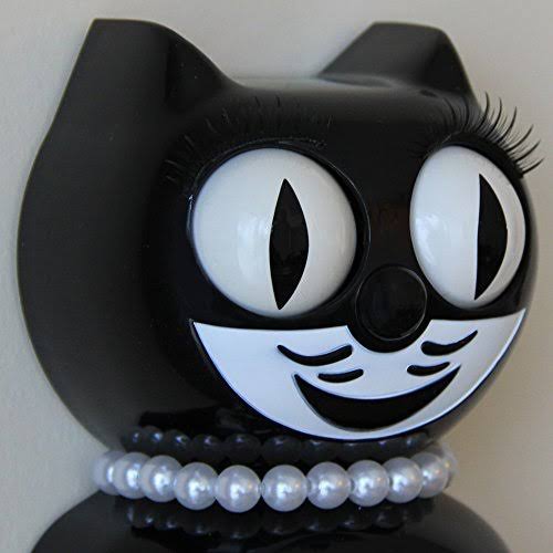 Black Cat Clock U172