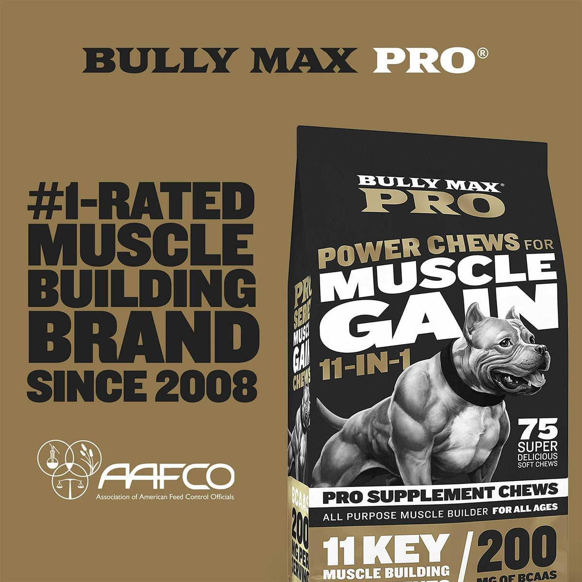 11-in-1 Muscle Gain Chews K3121