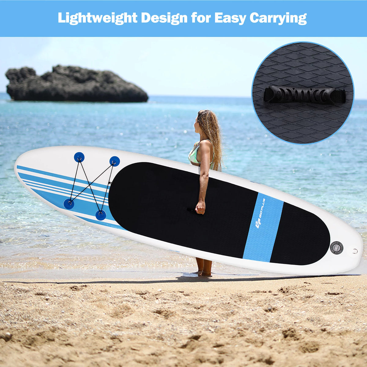 10' Inflatable Stand Up Paddle Board G886502
