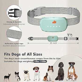 Automatic Waterproof Rechargeable Anti Bark Dog Collar L3650